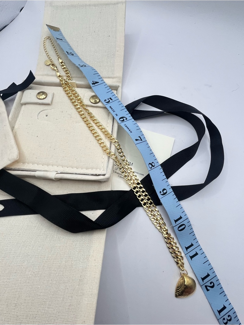Mayamar New 24K Gold-plated Shell Pendant Chain Necklace - Picture 4 of 4